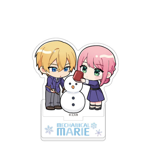 『機械じかけのマリー』ミニキャラアクリルスタンド(マリー&アーサー/雪だるま)