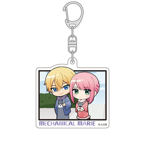 『機械じかけのマリー』ミニキャラアクリルキーホルダー(マリー&アーサー/着物)