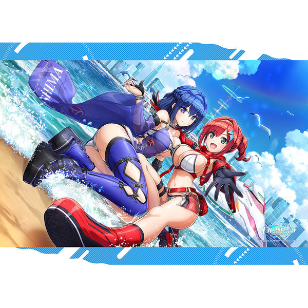 『ドルフィンウェーブ』B2タペストリー(最高のペアを目指して!)