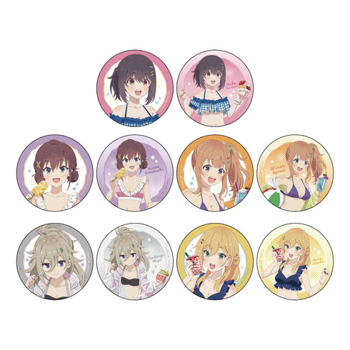 『日々は過ぎれど飯うまし』トレーディング缶バッジ(水着)【BOX】