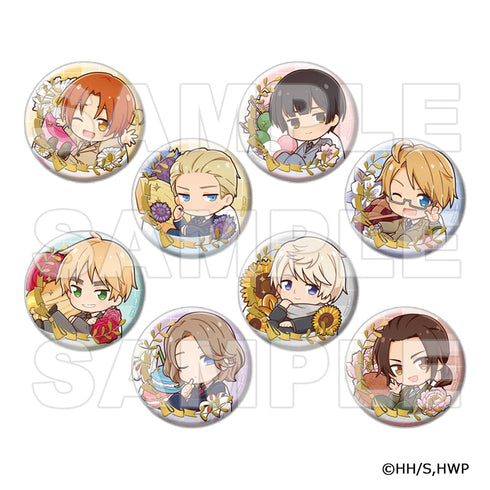 『ヘタリア World☆Stars』ちゃぽんっ! トレーディング箔押し缶バッジ【BOX】