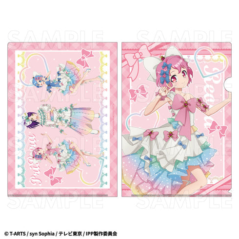 『プリパラ』さんくす♡ハッピーリボンコーデ クリアファイル レオナ【202506再販】