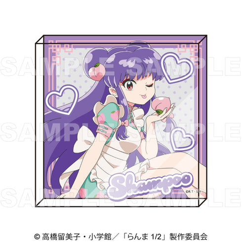 『らんま1/2』ちゃぽんっ! フルーツフレーバー アクリルブロック シャンプー