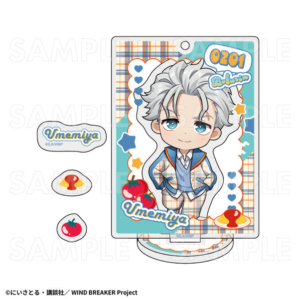 『WIND BREAKER』チェックセーラー アクリルスタンド 梅宮一