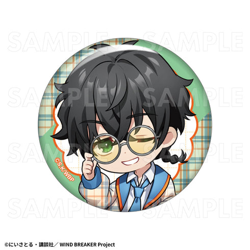 『WIND BREAKER』チェックセーラー トレーディング缶バッジ【BOX】
