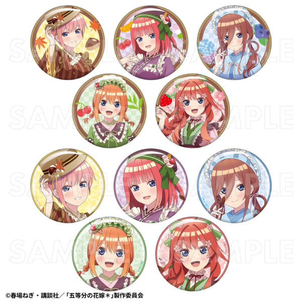 『五等分の花嫁*』和パフェドレスVer. トレーディング缶バッジ【BOX】