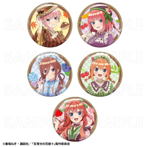 『五等分の花嫁*』和パフェドレスVer. トレーディング缶バッジ【BOX】