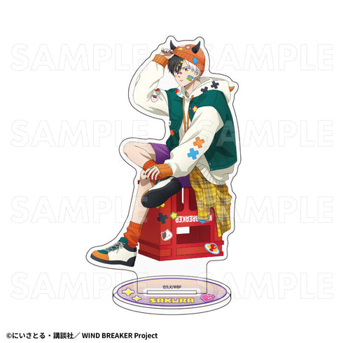 『WIND BREAKER』でびデコパーカー アクリルスタンド 桜遥