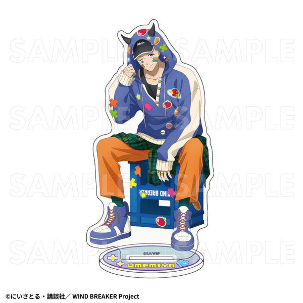 『WIND BREAKER』でびデコパーカー アクリルスタンド 梅宮一