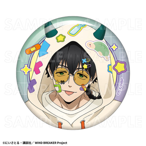 『WIND BREAKER』でびデコパーカー トレーディング缶バッジ【BOX】