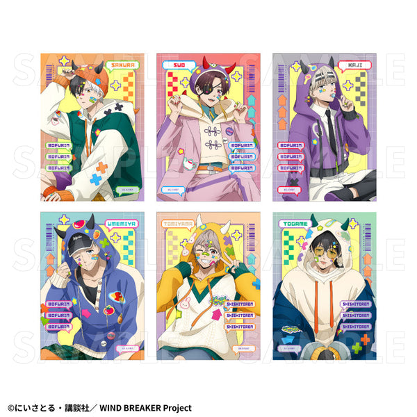 『WIND BREAKER』でびデコパーカー トレーディングブロマイド【BOX】