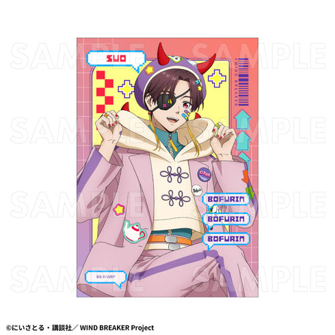 『WIND BREAKER』でびデコパーカー トレーディングブロマイド【BOX】