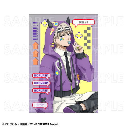 『WIND BREAKER』でびデコパーカー トレーディングブロマイド【BOX】