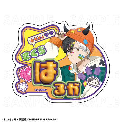 『WIND BREAKER』でびデコパーカー トレーディングお名前バッジ【BOX】