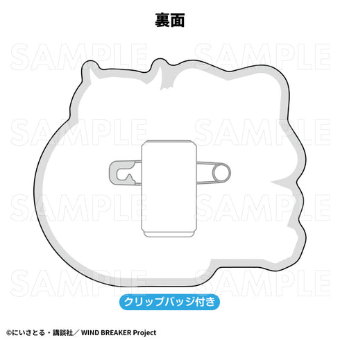 『WIND BREAKER』でびデコパーカー トレーディングお名前バッジ【BOX】