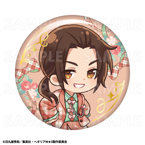 『ヘタリア World☆Stars』バレエコアStyle トレーディング箔押し缶バッジ【BOX】