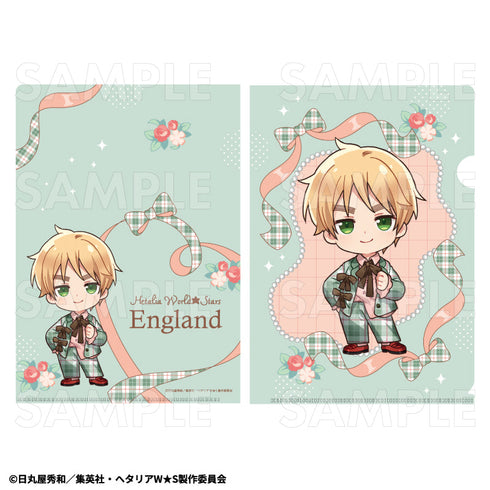『ヘタリア World☆Stars』バレエコアStyle トレーディングA5クリアファイル【BOX】