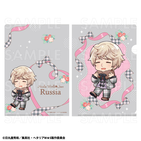 『ヘタリア World☆Stars』バレエコアStyle トレーディングA5クリアファイル【BOX】