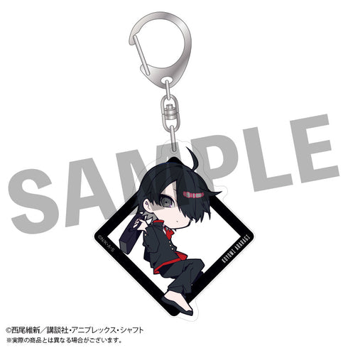 『〈物語〉シリーズ×望月けい』ちびキャラアクリルキーホルダー 阿良々木 暦