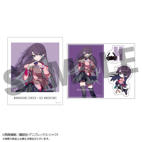 『〈物語〉シリーズ×望月けい』トレーディングフォト風カード&ステッカーセット全12種【BOX】