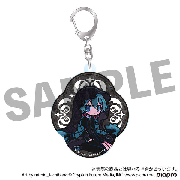 『STEAKA ヲチラレ 初音ミク × オバケン』Afterparty デフォルメアクリルキーホルダー ゼロ