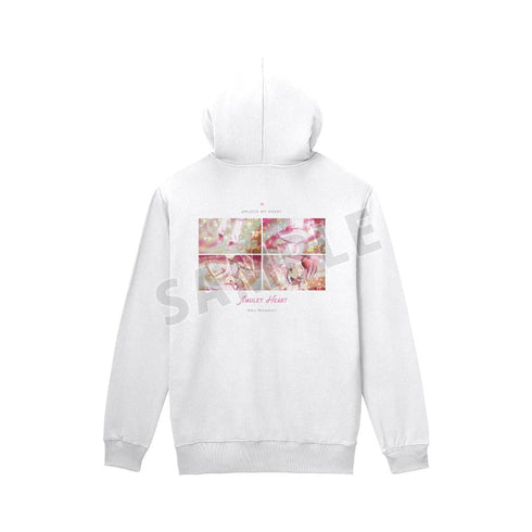 『しゅごキャラ!』アミュレットハート アンロック場面写バックプリントジップパーカーメンズ【202601再販】