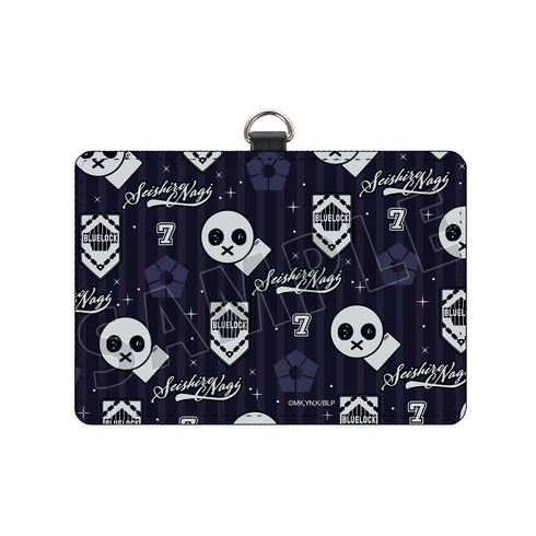 《Blue Lock》凪诚士郎主题图案 附颈挂带双口袋证件夹【202601再版】