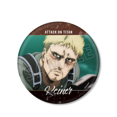 『進撃の巨人』ライナー 場面写BIG缶バッジ【202601再販】
