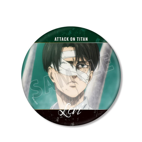 『進撃の巨人』リヴァイ 場面写BIG缶バッジ【202601再販】