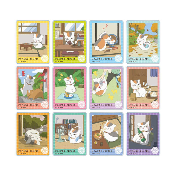 『夏目友人帳』描き下ろしイラスト ニャンコ先生の1日ver. トレーディングアクリルカード(単位/BOX)【202602再販】