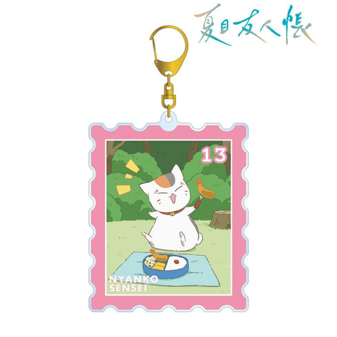 『夏目友人帳』描き下ろしイラスト 13時のニャンコ先生 ニャンコ先生の1日ver. BIGアクリルキーホルダー【202602再販】