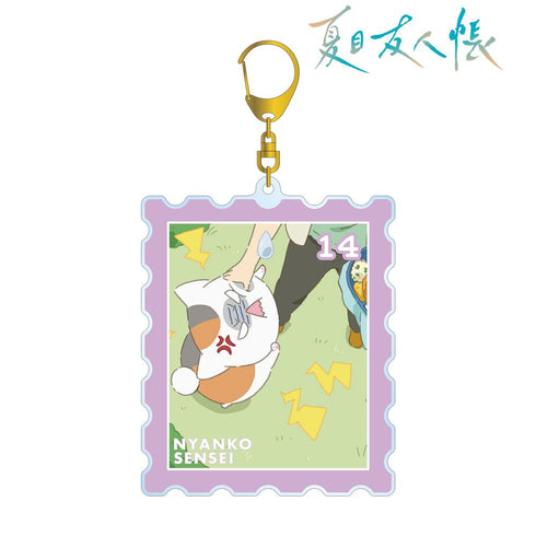 『夏目友人帳』描き下ろしイラスト 14時のニャンコ先生 ニャンコ先生の1日ver. BIGアクリルキーホルダー【202602再販】