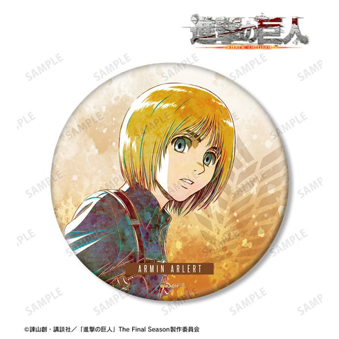 『進撃の巨人』アルミン Ani-Art 第1弾 BIG缶バッジ【202601再販】