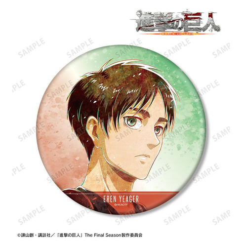 『進撃の巨人』エレン Ani-Art 第2弾 BIG缶バッジ【202601再販】