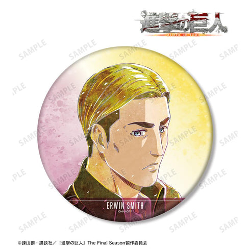 『進撃の巨人』エルヴィン Ani-Art 第2弾 BIG缶バッジ【202601再販】