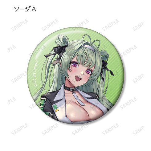 『勝利の女神:NIKKE』LOVECACAOさんイラスト タクティカルファッションver. トレーディング缶バッジ(単位/BOX)