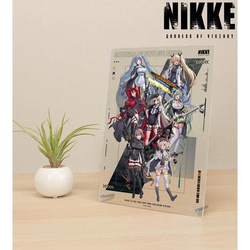 『勝利の女神:NIKKE』LOVECACAOさんイラスト 集合 タクティカルファッションver. A4アクリルパネル【202511再販】