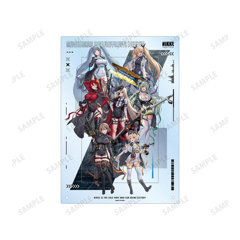 『勝利の女神:NIKKE』LOVECACAOさんイラスト 集合 タクティカルファッションver. A4アクリルパネル