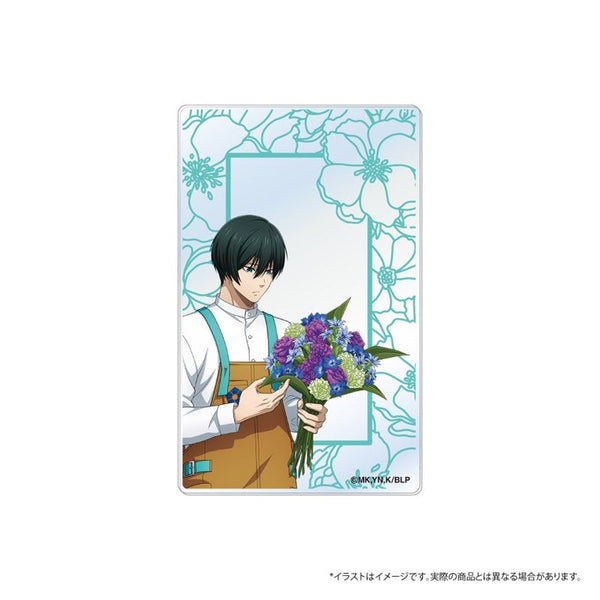 『ブルーロック』アクリルカード 糸師 凛(お花屋さん)