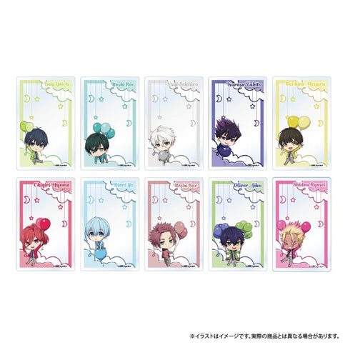 『ブルーロック』アクリルカード オリヴァ・愛空(ミニキャラ)(風船)