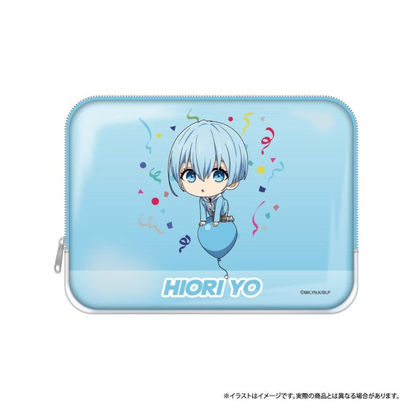 『ブルーロック』PVCスクエアポーチ 氷織 羊(ミニキャラ)(風船)