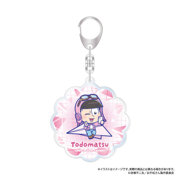 『おそ松さん』アクリルキーホルダー トド松SD(紙ヒコーキ)