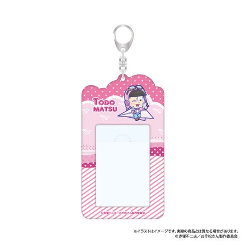 『おそ松さん』カードケースキーホルダー トド松SD(紙ヒコーキ)