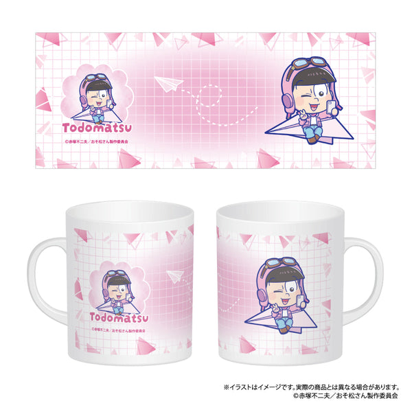 『おそ松さん』フルカラーマグカップ トド松SD(紙ヒコーキ)