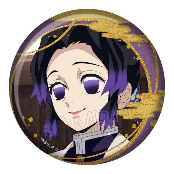 『鬼滅の刃』箔押し缶バッジ Vol.2 胡蝶しのぶ【202602再販】