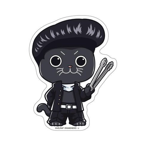 『ラーメン赤猫×なめ猫コラボ』ステッカー サブ
