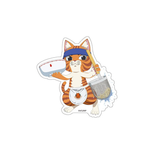 『ラーメン赤猫×Pepper PARLORコラボ』ダイカットステッカー 文蔵