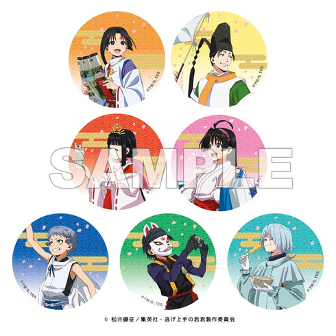 『逃げ上手の若君【いざ鎌倉!「逃げ上手の若君」街歩き】』トレーディングメタリック缶バッジ【BOX】