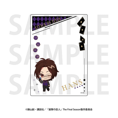 『進撃の巨人』カードケース カジノディーラー ハンジ・ゾエ
