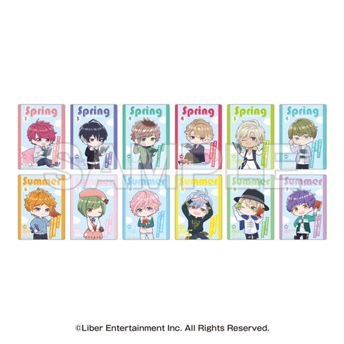 『A3!』書店コラボキャンペーン トレーディング雑誌風クリアカード春組・夏組(全12種)【BOX】